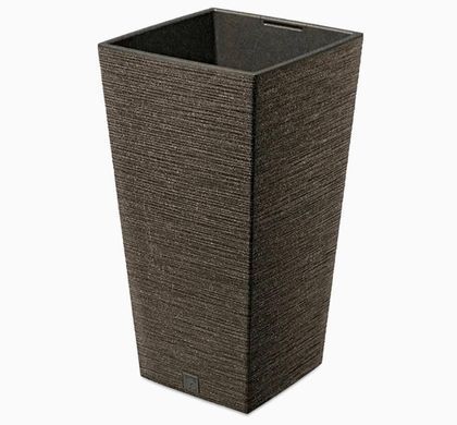 Горшок для растений длинный кофе Fufu Square Eco Wood&nbsp;Prosperplast