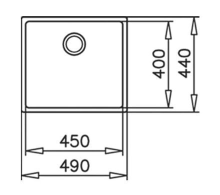 Кухонна мийка Teka Be Linea RS15 45.40 сталь - підвісна