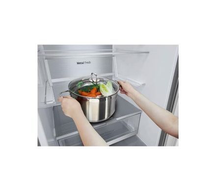 Холодильник LG GBV7180CPY - полный No Frost - 186 см - ящик с контролем влажности