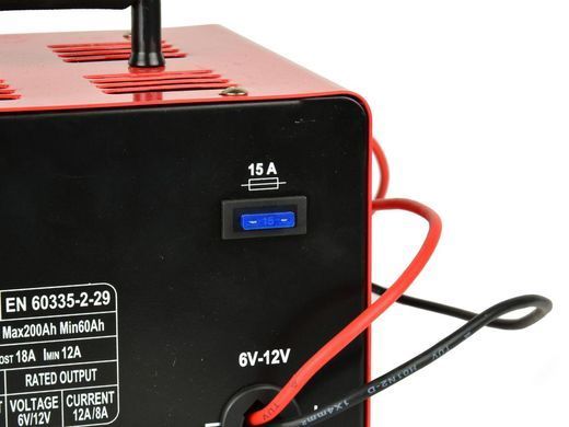 Випрямляч із пуском 100 А 6/12 В Geko G80021