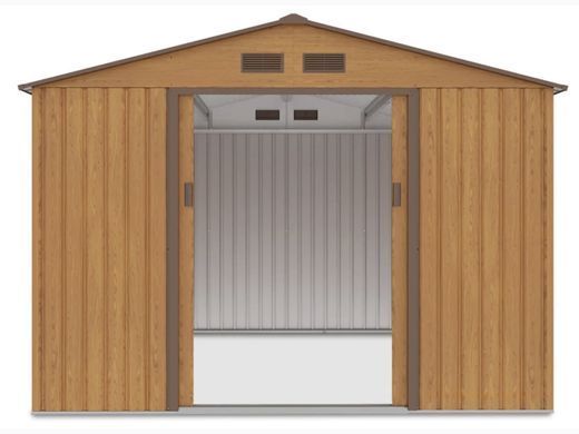 Сарай для инструментов oak grey Hudson Hardmaister