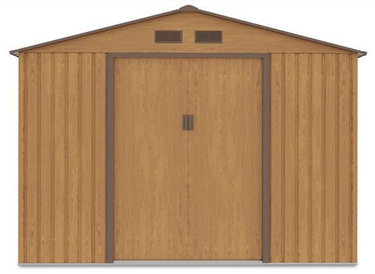 Сарай для инструментов oak grey Hudson Hardmaister