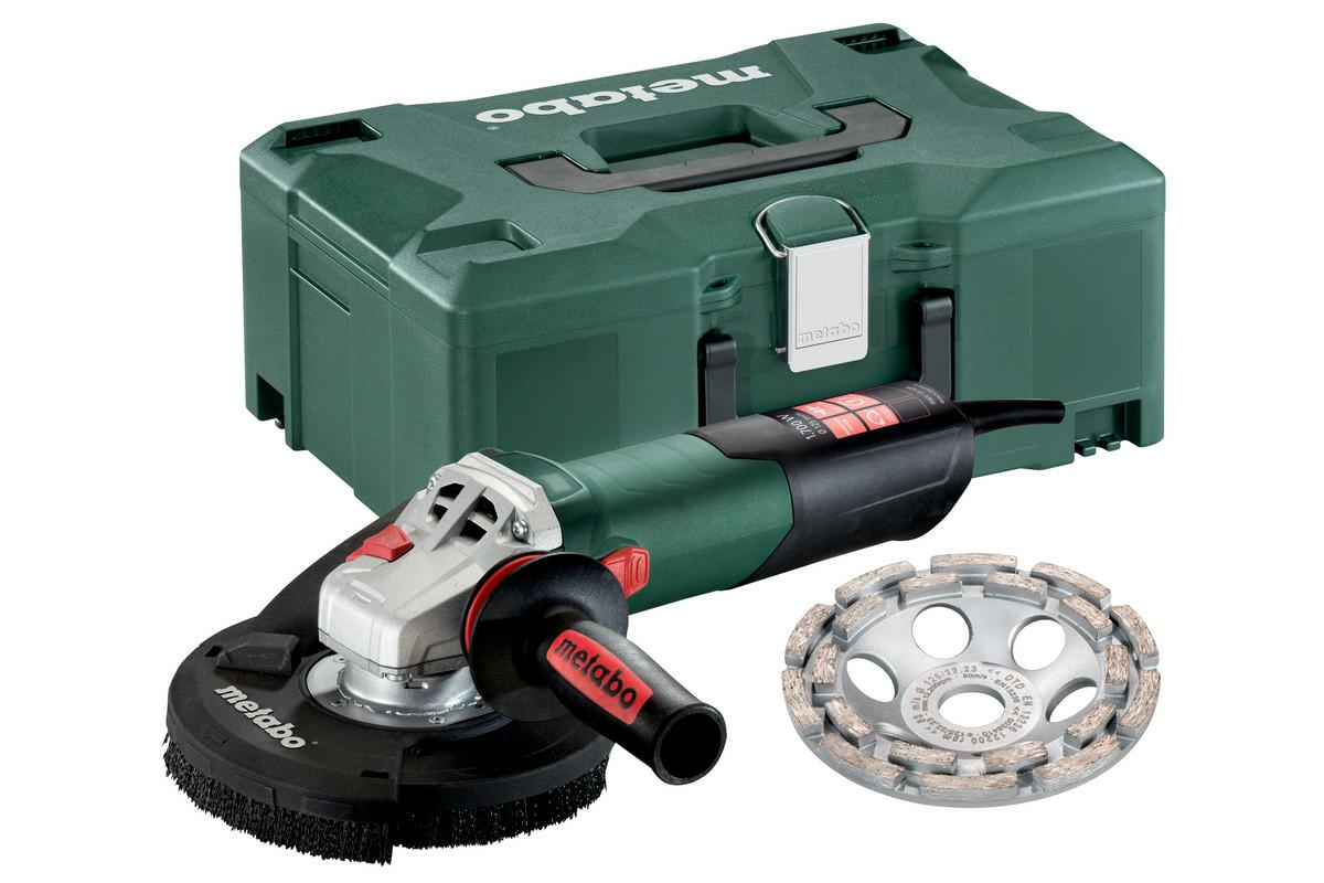 Шлифовальный станок для бетона Metabo RSEV 17-125 с алмазными чашками