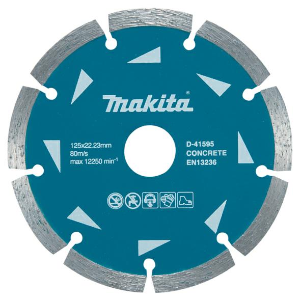Диск алмазный сегментный MAKITA Д.125 SEG, 125 мм, упаковка 10 шт.