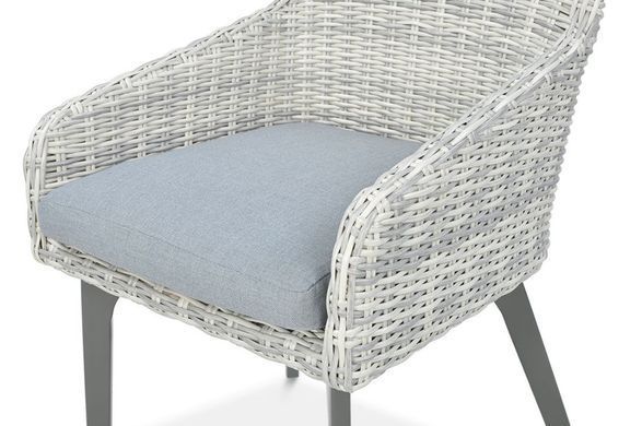 Комплект меблів стіл стільці стіл Focus Garden Milano 6/200 White Grey 6/200 White Grey