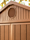 Садовый домик пластиковый DARWIN 6x6 Brown - KETER