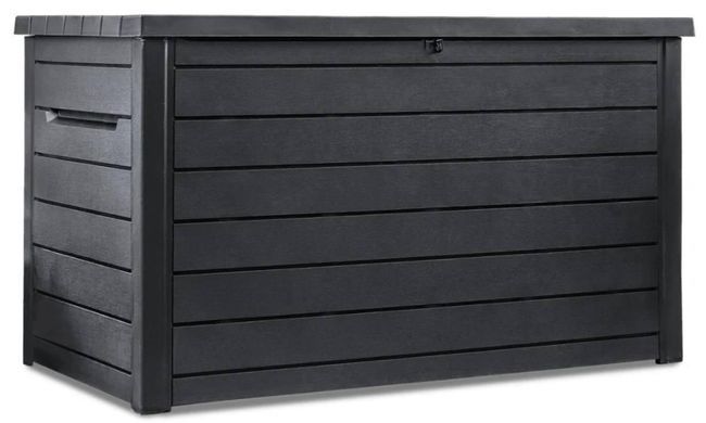 Садовый ящик для хранения из пластика графит Ontario Box 850 л Keter