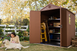 Садовый домик пластиковый DARWIN 6x6 Brown - KETER