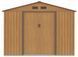 Сарай для инструментов oak grey Hudson Hardmaister
