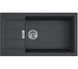 Кухонна мийка Franke Sirius 2.0 S2D Slim 611-78 XL онікс - тектоніт, вбудовується в стільницю, сушарка