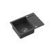 Кухонна мийка Quadron HCQJ6044CZK Johnny 116 крапчастий чорний/сталь
