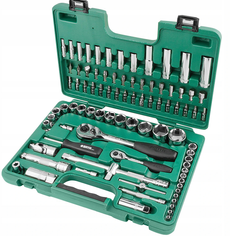 SATA НАБІР КЛЮЧІВ 88ел 1/2" / 1/4"
