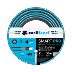 Шланг садовый CELLFAST SMART PRO ATS 1" 30м четырехслойный