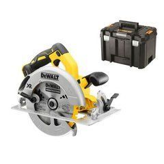 DEWALT ЦИРКУЛЯРНА пила 18V LI-ION 184мм БЕЗ АКУМУЛЯТОРІВ ТА ЗАРЯДНОГО УСТАТКУВАННЯ ЧЕМОДАН TSTAK DCS570NT