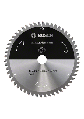 BOSCH ПИЛА СТАНДАРТ.ALU 165X20X54Z ACCU