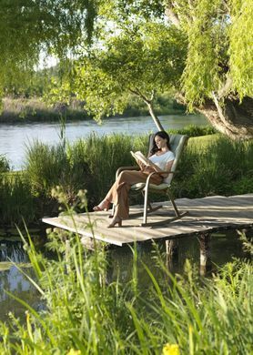 Подушка на крісло Folio Comfort Felce Sunbrella зелена&nbsp;Nardi