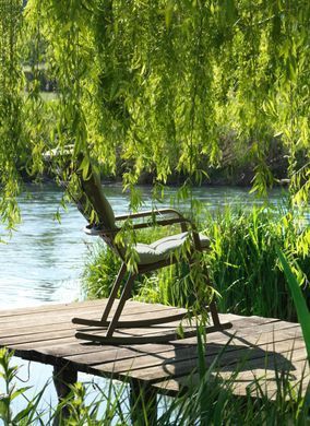 Подушка на крісло Folio Comfort Felce Sunbrella зелена&nbsp;Nardi