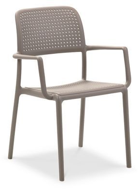 Меблі із пластику для вулиці Nardi Bora/Cube 140 4+1 Tortora