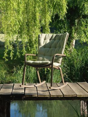Подушка на крісло Folio Comfort Felce Sunbrella зелена&nbsp;Nardi