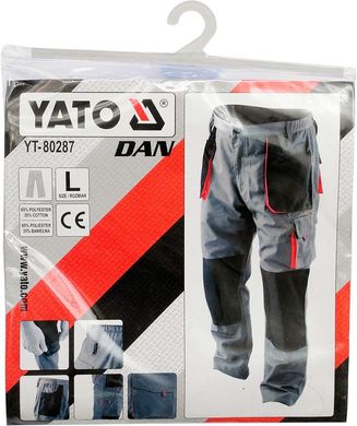 Мужские рабочие брюки L Yato YT-80287