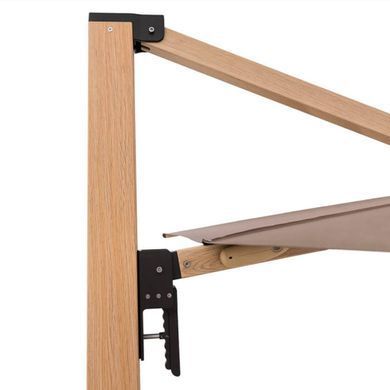 Садова парасолька Alu Wood Xl Ultra 400x300 см Doppler