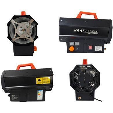 Газовый обогреватель 25кВт + редуктор Kraft&Dele KD11731