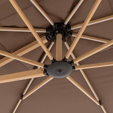 Садова парасолька Alu Wood Xl Ultra 400x300 см Doppler
