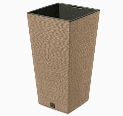 Квадратний садовий горщик Furu Square Eco Wood natura Prosperplast