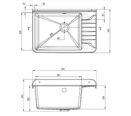 Кухонная мойка Deante Garden ZYT 311A