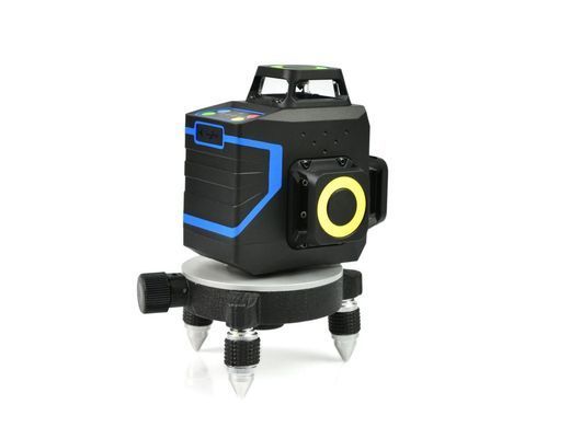 Лазерний рівень 3D 360 з 12 зеленими лініями Geko G03308