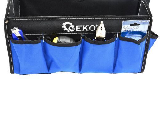 Відкрита сумка для інструментів із металевою ручкою Geko G10860