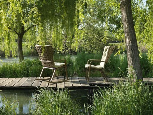 Подушка на крісло Folio Comfort Felce Sunbrella зелена&nbsp;Nardi