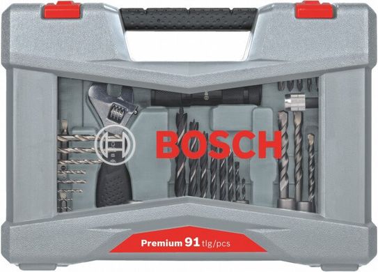 Набір біт і свердлів Bosch Premium Set 91шт. (2608P00235)