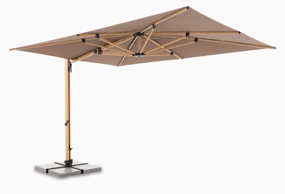 Садова парасолька Alu Wood Xl Ultra 400x300 см Doppler