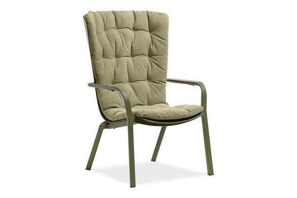 Подушка на крісло Folio Comfort Felce Sunbrella зелена&nbsp;Nardi