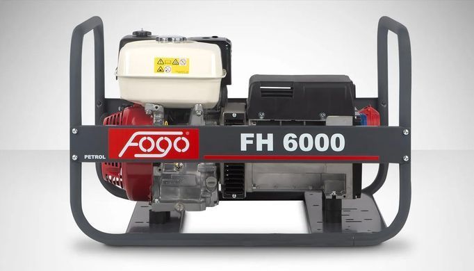 Генератор бензиновий Fogo FH6000 трифазний  5,5 кВт 5,3 л