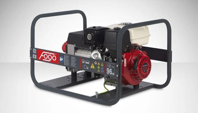 Генератор бензиновий Fogo FH6000 трифазний  5,5 кВт 5,3 л