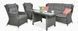 Садовая мебель из техноротанга Trivento Dining Dark Grey