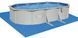 Овальный каркасный бассейн 610 х 360 х 120 см Bestway Hydrium