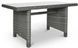 Садовая мебель из техноротанга Trivento Dining Dark Grey