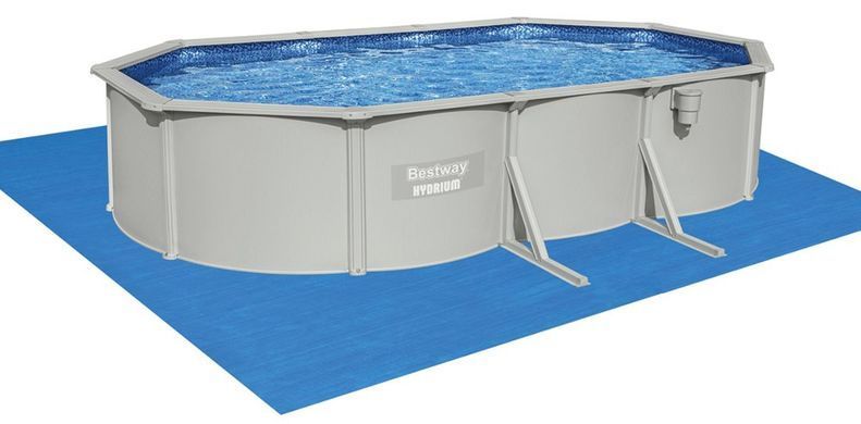 Овальный каркасный бассейн 610 х 360 х 120 см Bestway Hydrium
