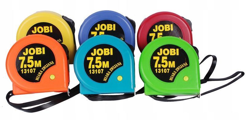 Рулетка 7,5 м Jobi W13107