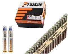 Цвях сталевий гладкий Paslode F-Pack 3,4х100мм + 2х газовий (2500 шт.)