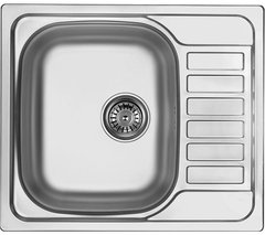 Кухонна мийка Deante Soul ZEO 011A сталь - вбудована в стільницю, крило для сушіння