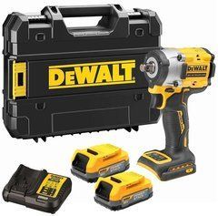 DEWALT КЛЮЧ УДАРНИЙ 1/2" 18V DCF921E2T 406Nm 2x1,7Ah POWERSTACK TSTAK