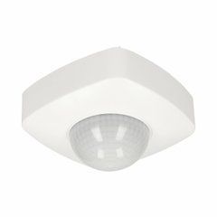Датчик руху ORNO 360&deg; IP65 2000W 3 сенсори білий