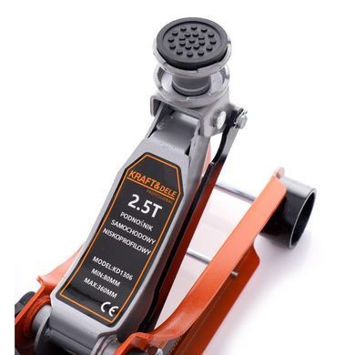 Низкопрофильный домкрат 2,5 Т 80-360 мм Kraft&Dele KD1306