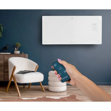 Конвекторний обігрівач скляний 2000 Вт з термостатом та WIFI Мaltec&nbsp;ECO LED