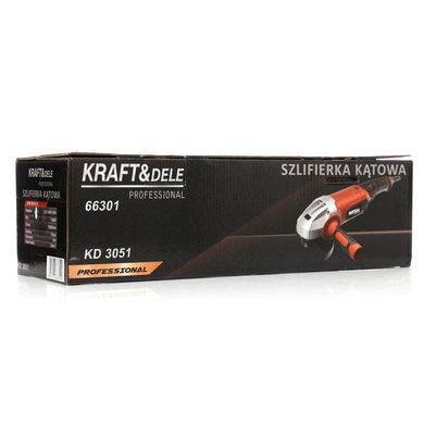Угловая шлифовальная машина 1500ВТ Kraft&Dele KD3051