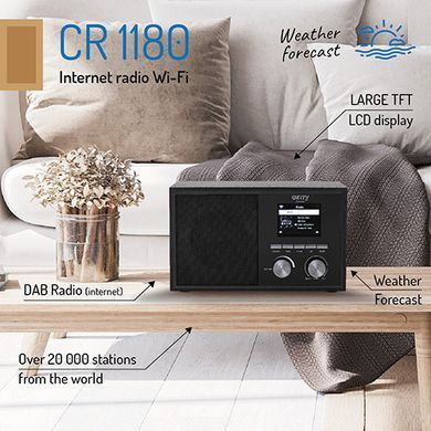 Интернет-радио Wi-Fi Camry CR 1180